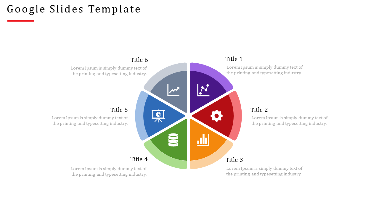 Free - Circular Design Google Slide and PowerPoint Template